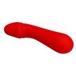 PRETTY LOVE - CETUS RECHARGEABLE VIBRATOR RED PRETTY LOVE - CETUS RECHARGEABLE VIBRATOR RED