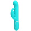 PRETTY LOVE - COALE RABBIT VIBRATOR PERLEN AQUAGRÜN