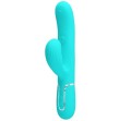 PRETTY LOVE - PERLITA VIBRADOR PUNTO G 3 EN 1 MULTIFUNCIÓN VERDE AGUA