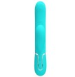 PRETTY LOVE - PERLITA VIBRADOR PUNTO G 3 EN 1 MULTIFUNCIÓN VERDE AGUA