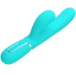 PRETTY LOVE - PERLITA MULTIFUNCTION 3 IN 1 G-SPOT VIBRATOR AQUA GREEN PRETTY LOVE - PERLITA MULTIFUNCTION 3 IN 1 G-SPOT VIBRATOR AQUA GREEN