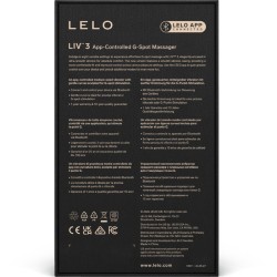 LELO - LIV 3 G-SPOT STIMULATOR BLUE