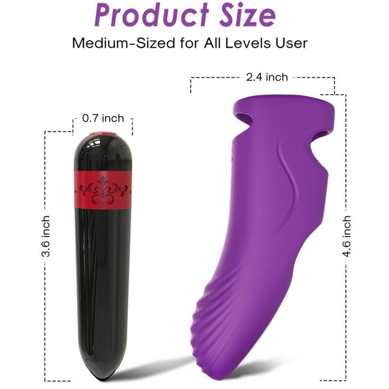 ARMONY - AURORA VIBRATOR FINGER LILA ARMONY - AURORA VIBRATOR FINGER LILA