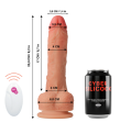 CYBER SILICOCK - REMOTE CONTROL REALISTIC MASTER HUCK 20.9 CM -O- 4 CM CYBER SILICOCK - REMOTE CONTROL REALISTIC MASTER HUCK 20.9 CM -O- 4 CM