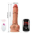CYBER SILICOCK - REMOTE CONTROL REALISTIC MR RICK 20.9 CM -O- 4 CM CYBER SILICOCK - REMOTE CONTROL REALISTIC MR RICK 20.9 CM -O- 4 CM