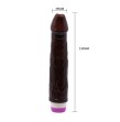 BAILE - VIBRATEUR VAGUES DE PLAISIR 23 CM MARRON