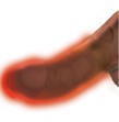KING COCK - PLUS TRIPLE THREAT BROWN SKIN TONE KING COCK - PLUS TRIPLE THREAT BROWN SKIN TONE