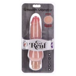 GET REAL - PEAU DE VIBRATEUR LISSE DOUBLE DENSIT