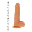 GET REAL - DILDO VIBRADOR CON BOLAS GIRATORIAS NATURAL GET REAL - DILDO VIBRADOR CON BOLAS GIRATORIAS NATURAL