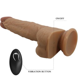 PRETTY LOVE - DILDO IN SILICONE JONATHAN 3 VIBRAZIONI 3 MISURE DI INSERIMENTO TELECOMANDO 21 CM