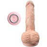 ARMONY - VIBRATEUR RÉALISTE and GODE DE POUSSÉE AVEC STIMULATEUR DE LANGUE 19 CM