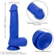 CALEXOTICS - ADMIRAL CAPTAIN REALISTIC DILDO VIBRATOR BLUE CALEXOTICS - ADMIRAL CAPTAIN REALISTIC DILDO VIBRATOR BLUE