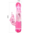 BAILE - MULTIVE SPEED VIBRATOR WITH LILAC STIMULATOR BAILE - MULTIVE SPEED VIBRATOR WITH LILAC STIMULATOR