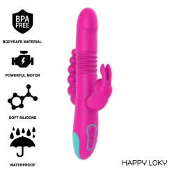 HAPPY LOKY - DONALD TRIPLE STIMULATION: ANAL, G-SPOT and CLITORIS WATCHME REMOTE CONTROL