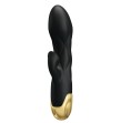 PRETTY LOVE - SCHWARZER WIEDERAUFLADBARER, VERGOLDETER LUXUSVIBRATOR PRETTY LOVE - SCHWARZER WIEDERAUFLADBARER, VERGOLDETER LUXUSVIBRATOR