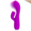 PRETTY LOVE - GLORIA VIBRADOR CONEJO RECARGABLE-IMPERMEABLE MORADO PRETTY LOVE - GLORIA VIBRADOR CONEJO RECARGABLE-IMPERMEABLE MORADO