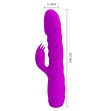 PRETTY LOVE - VIBRATEUR LAPIN RECHARGEABLE MELANIE VIOLET