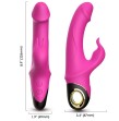 ARMONY - METEROR DILDO VIBRATOR RABBIT ROTATOR FUCHSIA ARMONY - METEROR DILDO VIBRATOR RABBIT ROTATOR FUCHSIA