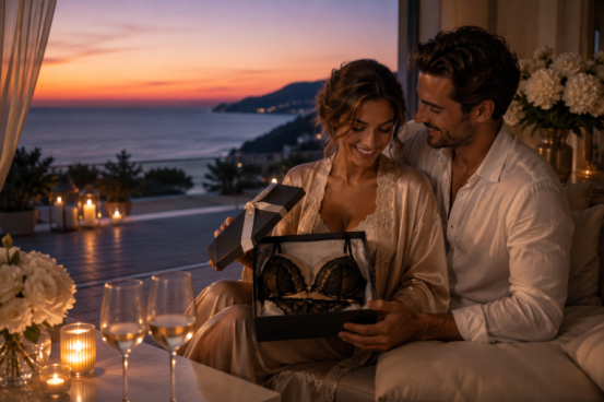 Un anniversario sul mare: quando l'amore si veste di eleganza